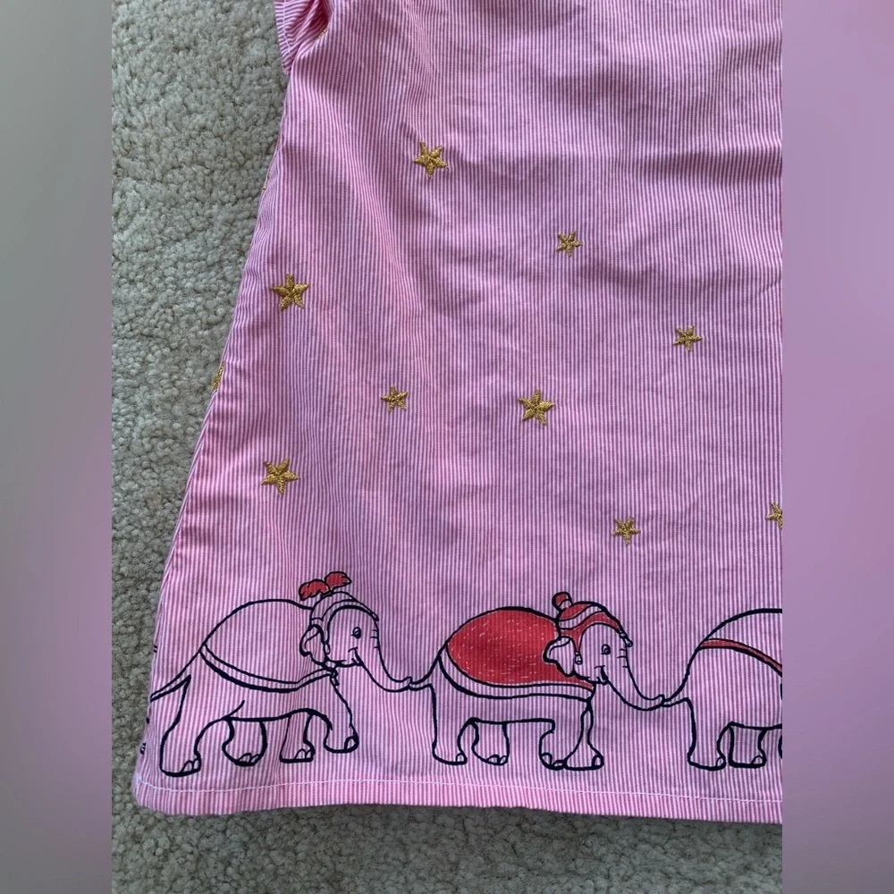 Gap x Disney Baby Size 18-24 Months Dumbo Flutter Sleeve Striped Dress